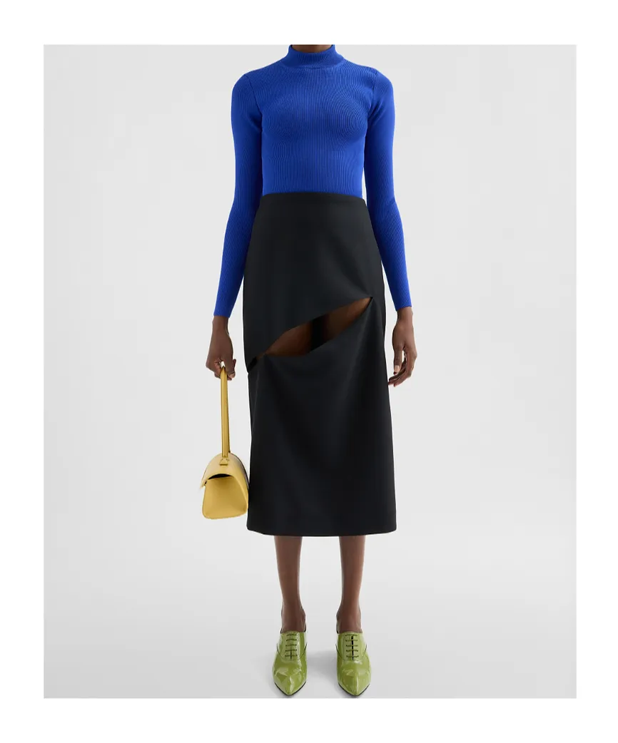 Jil Sander Technical Mock-Neck Sweater