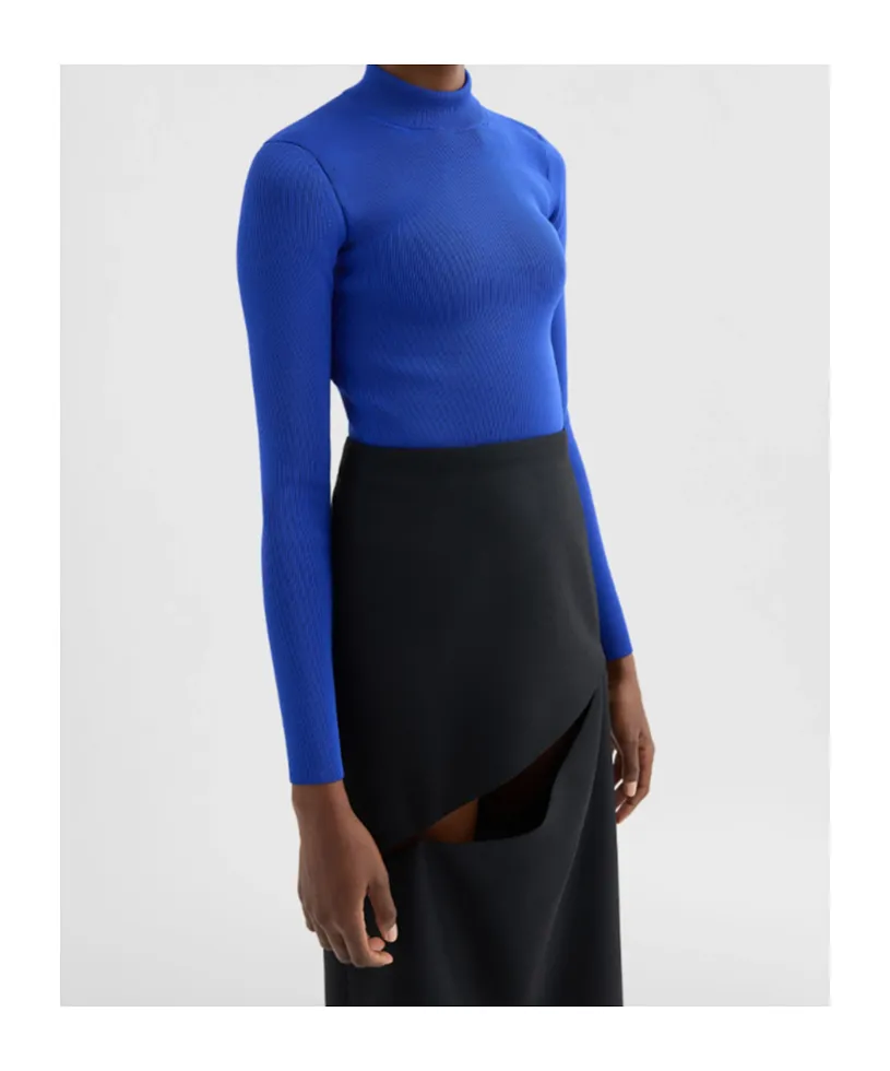 Jil Sander Technical Mock-Neck Sweater