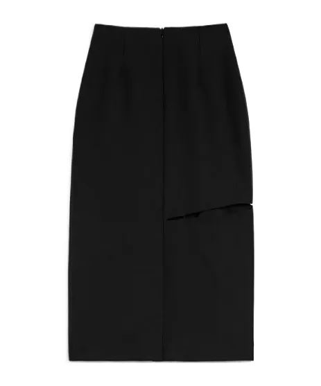 Jil Sander Cut-Out Pencil Skirt