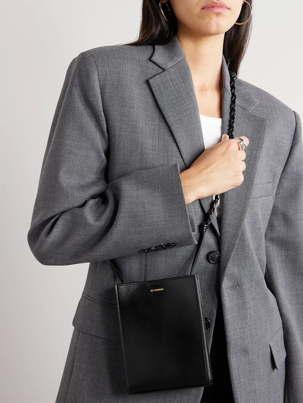 Tangle Small Leather Shoulder Bag