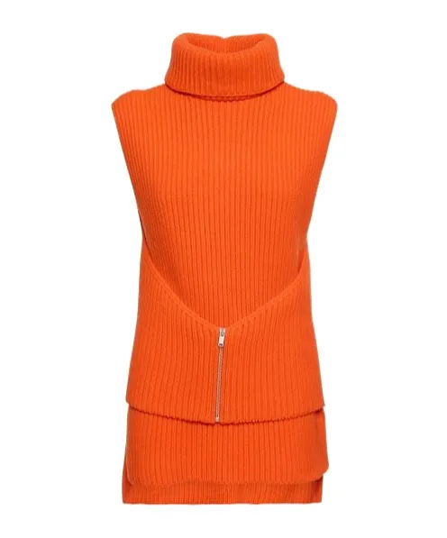 Zipper Detail Vest