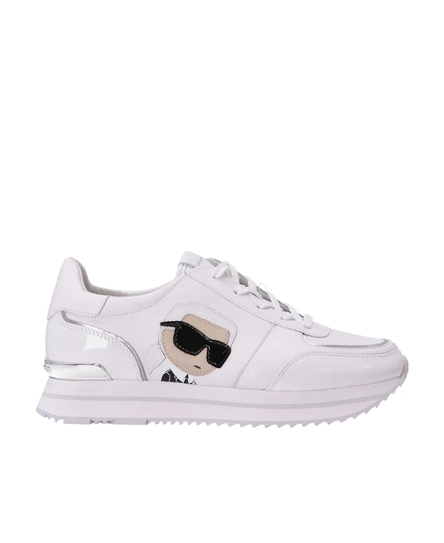 Karl Patch-Detail Low-Top Sneakers