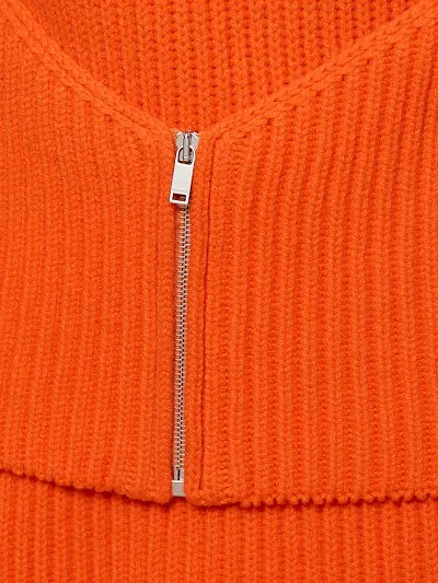 Zipper Detail Vest