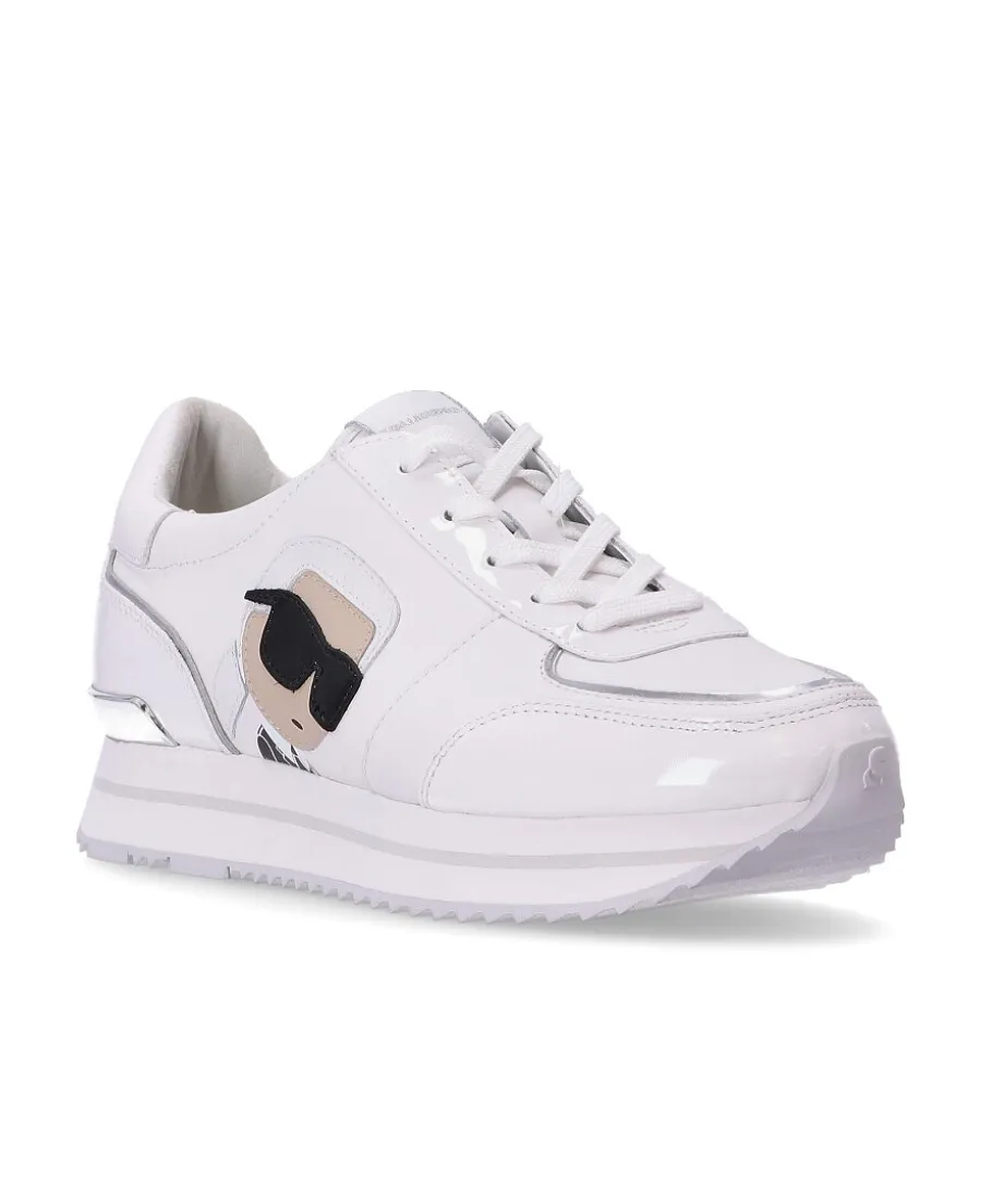 Karl Patch-Detail Low-Top Sneakers