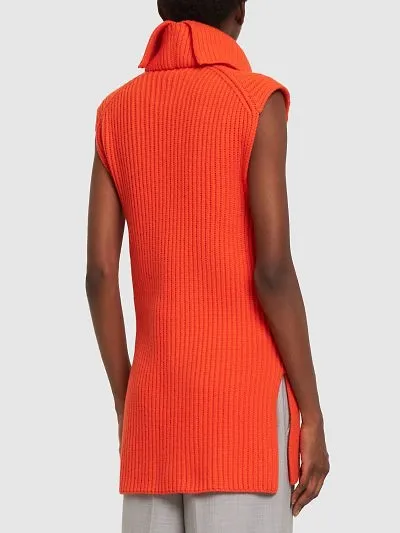 Zipper Detail Vest