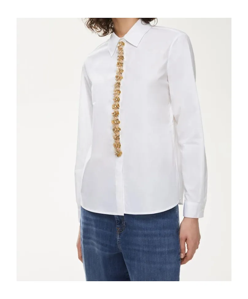 Button-Down Long-Sleeved Shirt