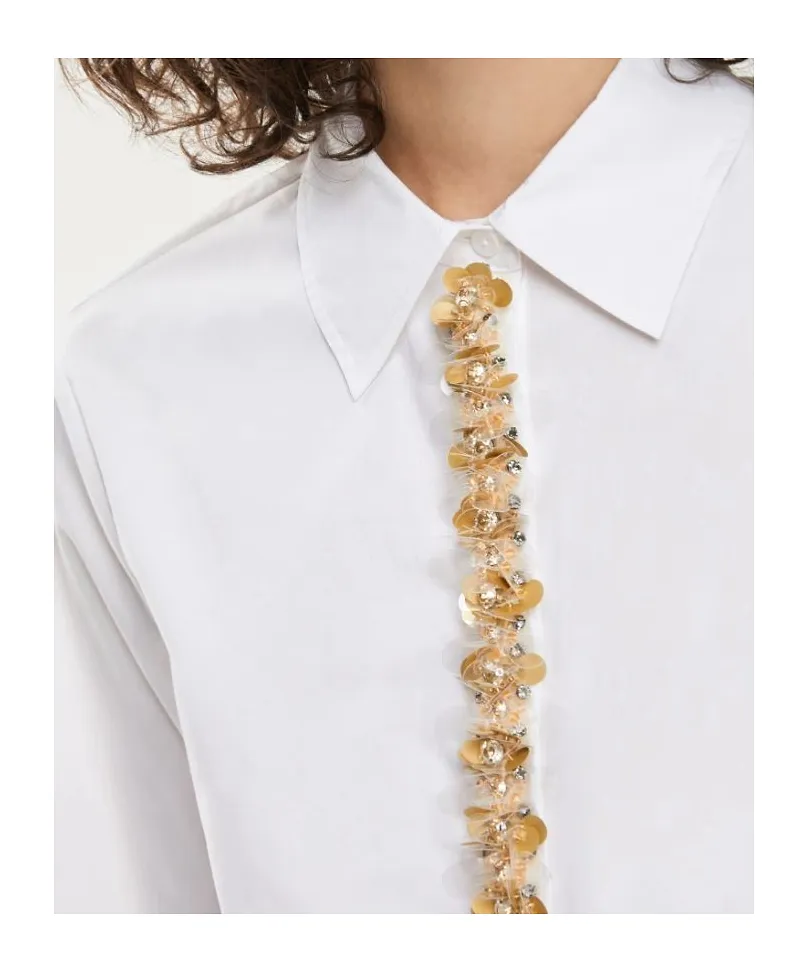 Button-Down Long-Sleeved Shirt