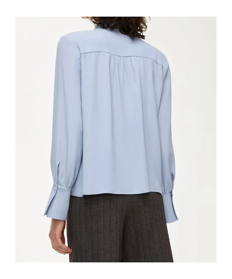 Silk-Blend Shirt