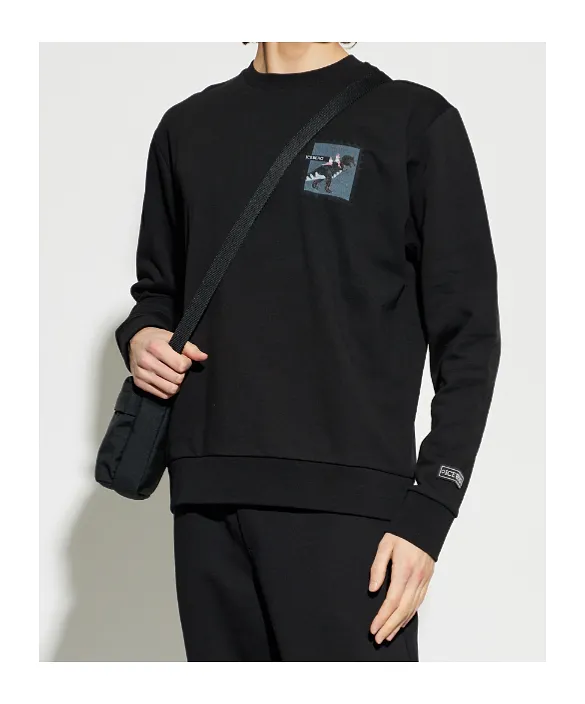 Iceberg Long Sleeve Print Sweatshirt