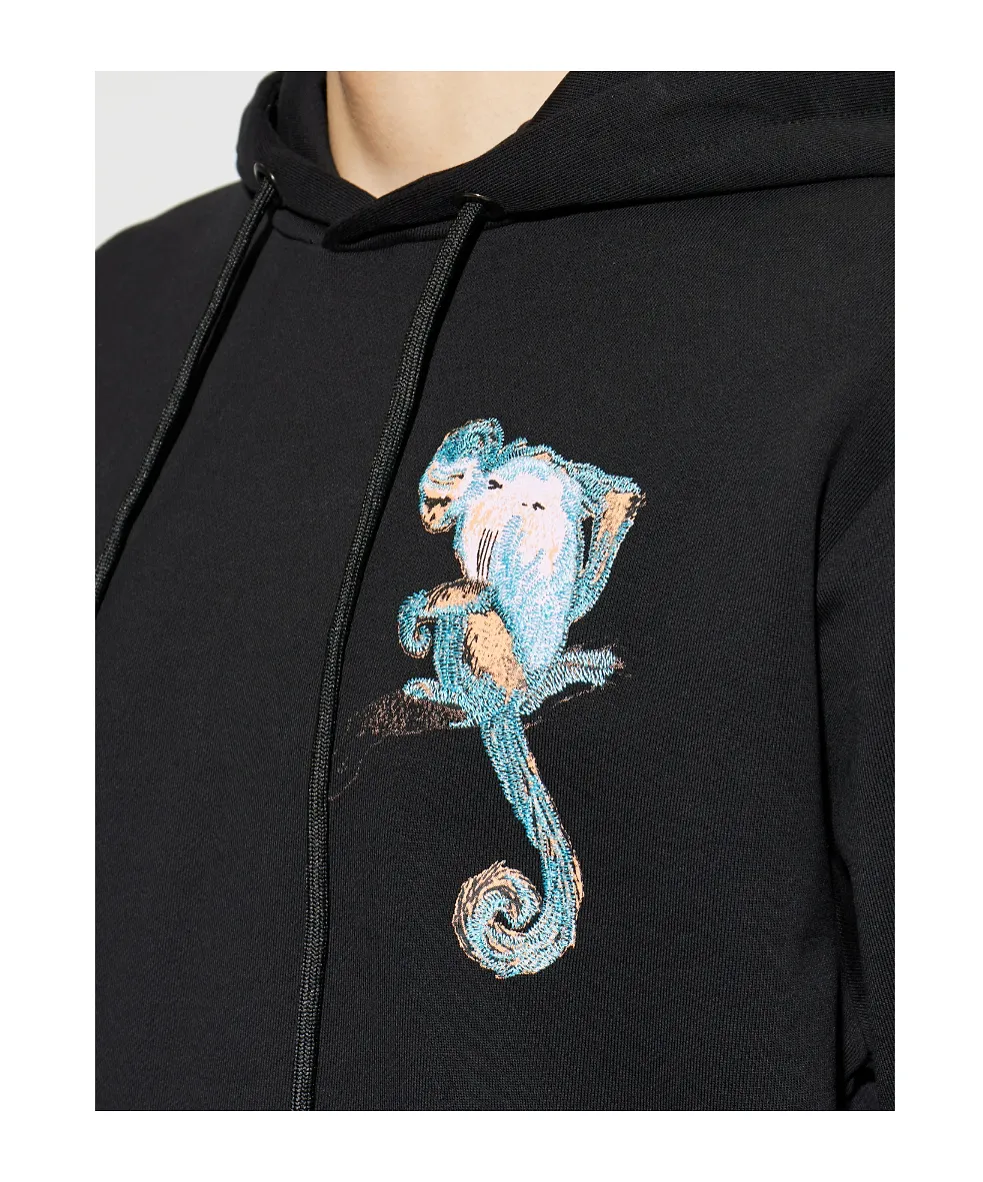 Iceberg Long Sleeve Drawstring Hoodie