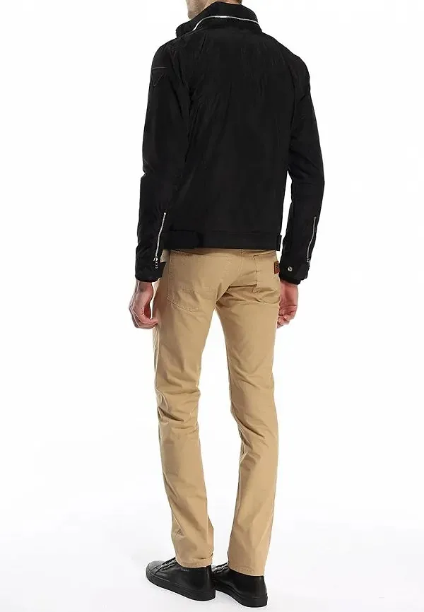 Logo Details Casual Jacket