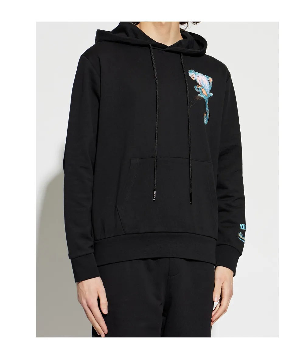 Iceberg Long Sleeve Drawstring Hoodie