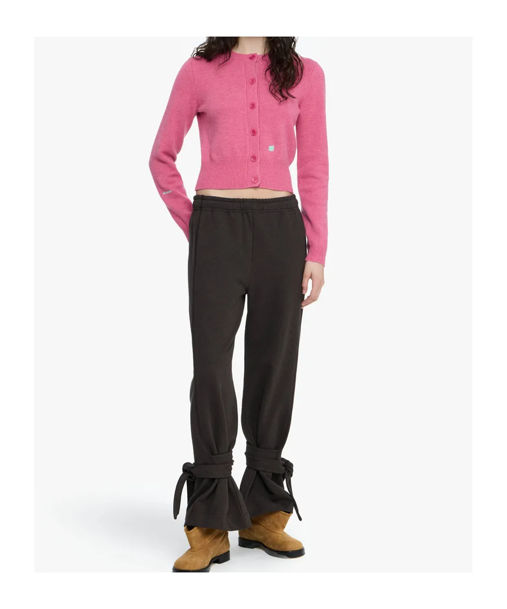 Jw Anderson Logo-Embroidered Button-Up Cardigan