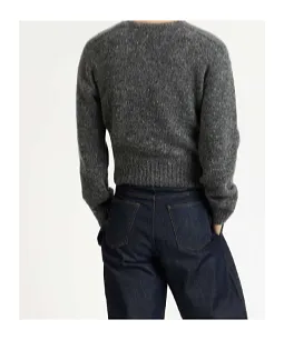 Jw Anderson Embroidered Crew Neck Knitted Sweater