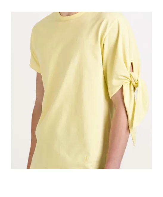 Jw Anderson Tie-Sleeve T-Shirt
