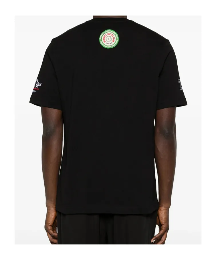 Peanuts-Embroidered T-Shirt