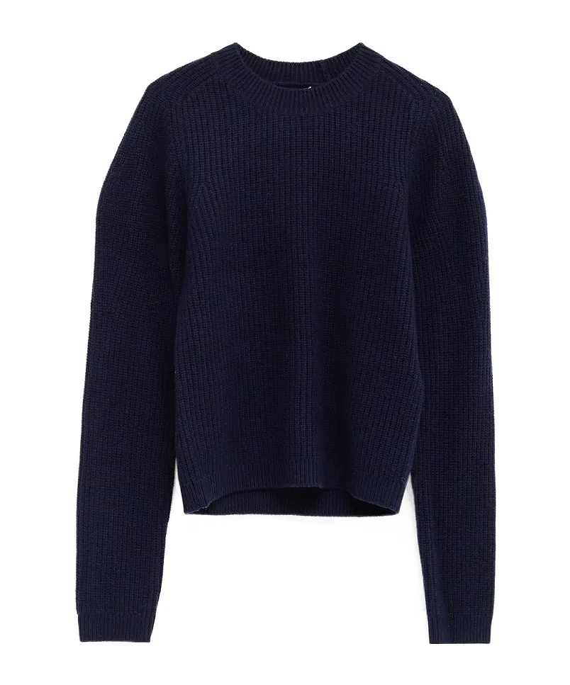 Puff-Sleeves Sweater