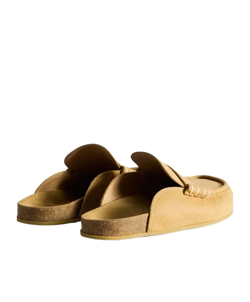 Stitch Loafer In Mustard