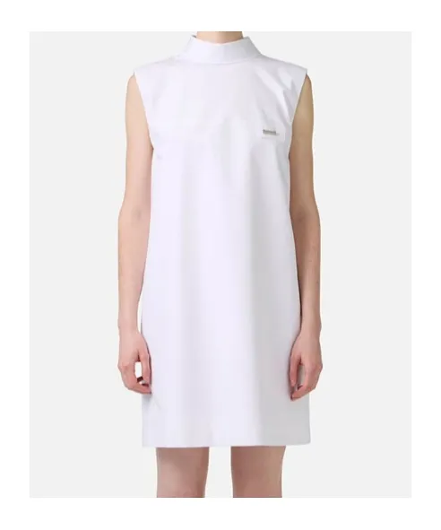 Stand-Collar Dress