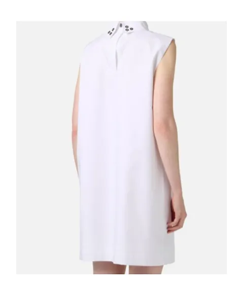 Stand-Collar Dress