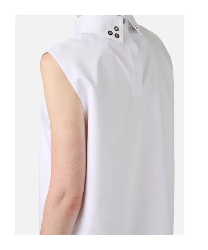 Stand-Collar Dress