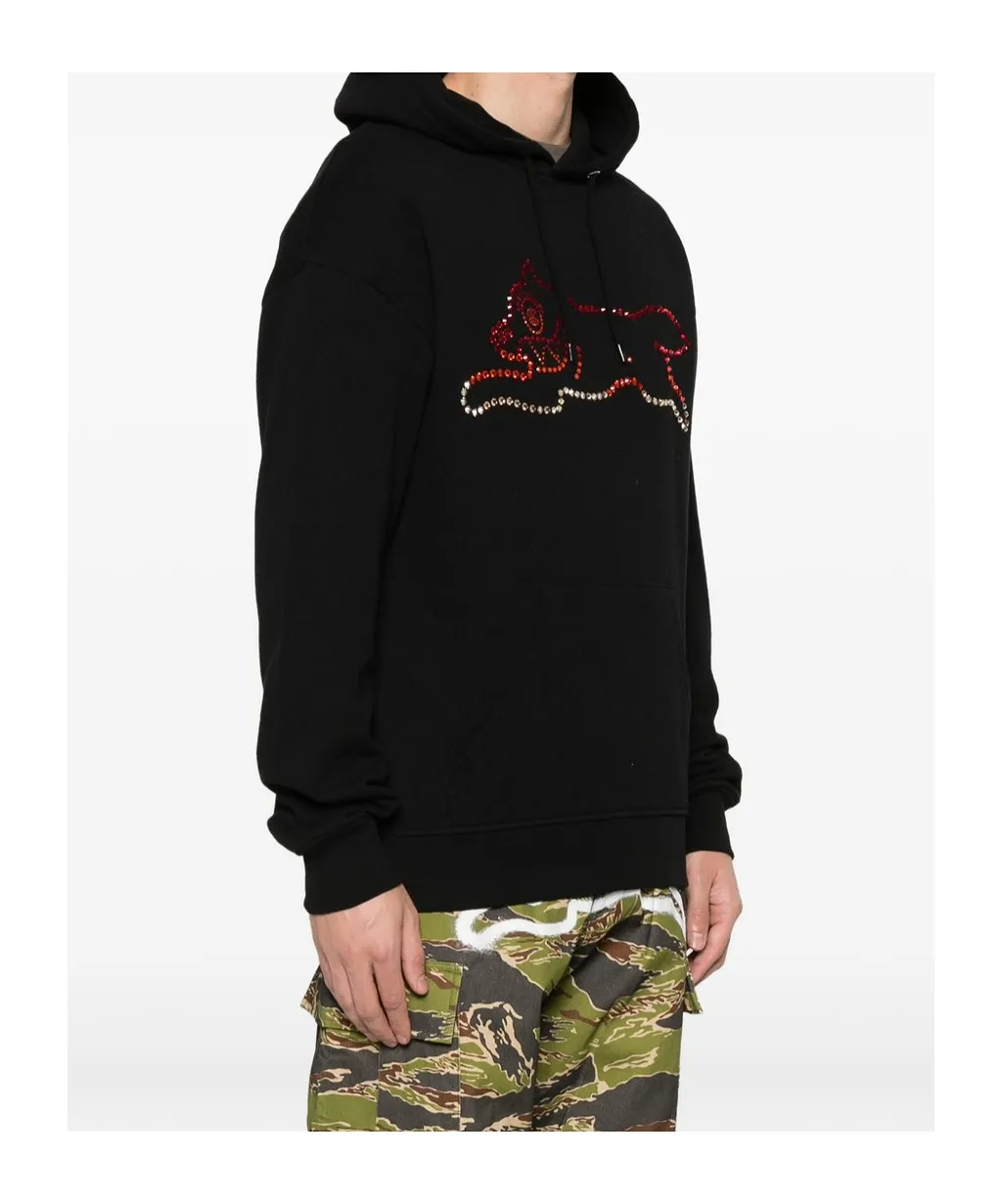 Graphic-Embellished Hoodie
