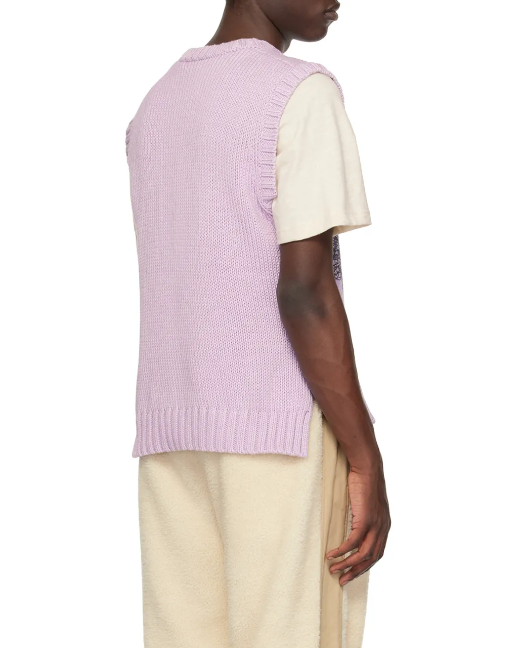 Rembrandt-Print Sleeveless Jumper