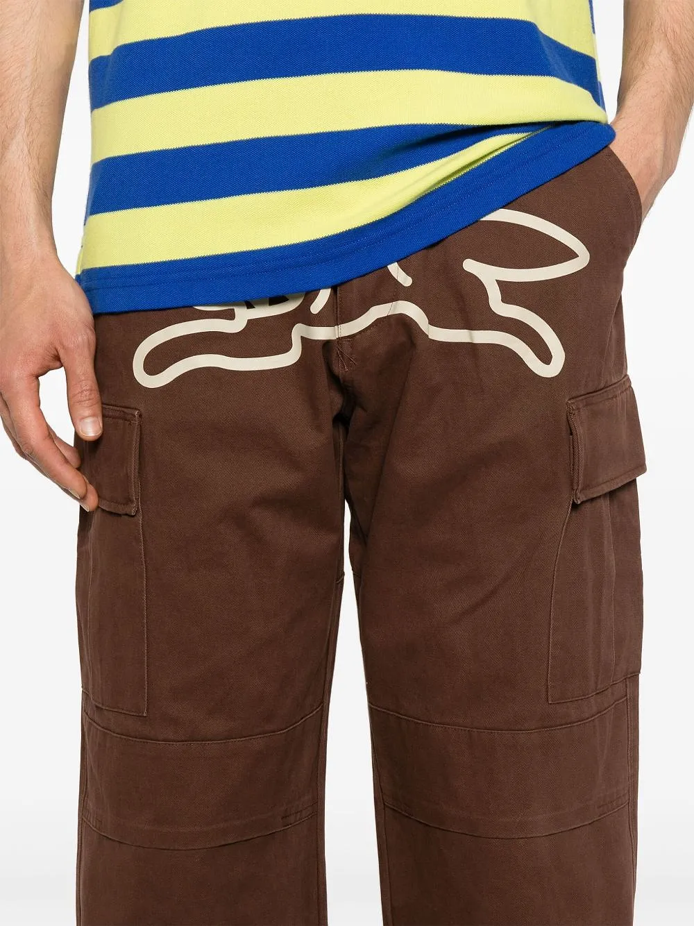 Running Dog Cargo Trousers