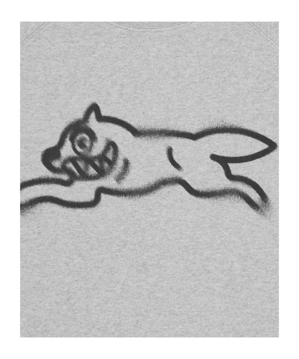 Running Dog Graphic-Printed Crew-Neck Sweatshirt