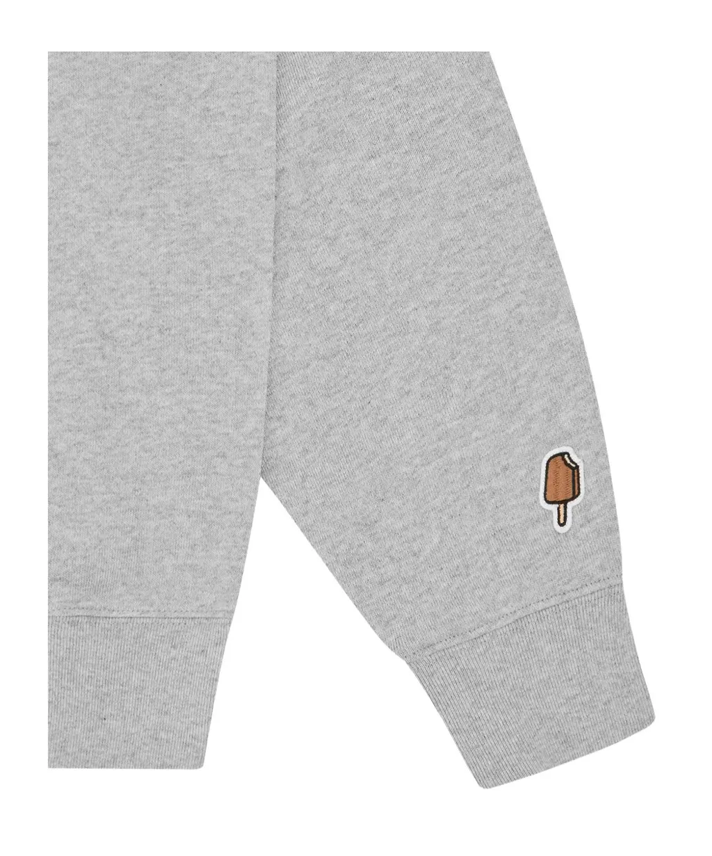 Running Dog Graphic-Printed Crew-Neck Sweatshirt