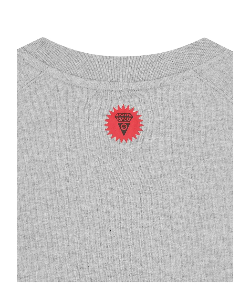 Running Dog Graphic-Printed Crew-Neck Sweatshirt