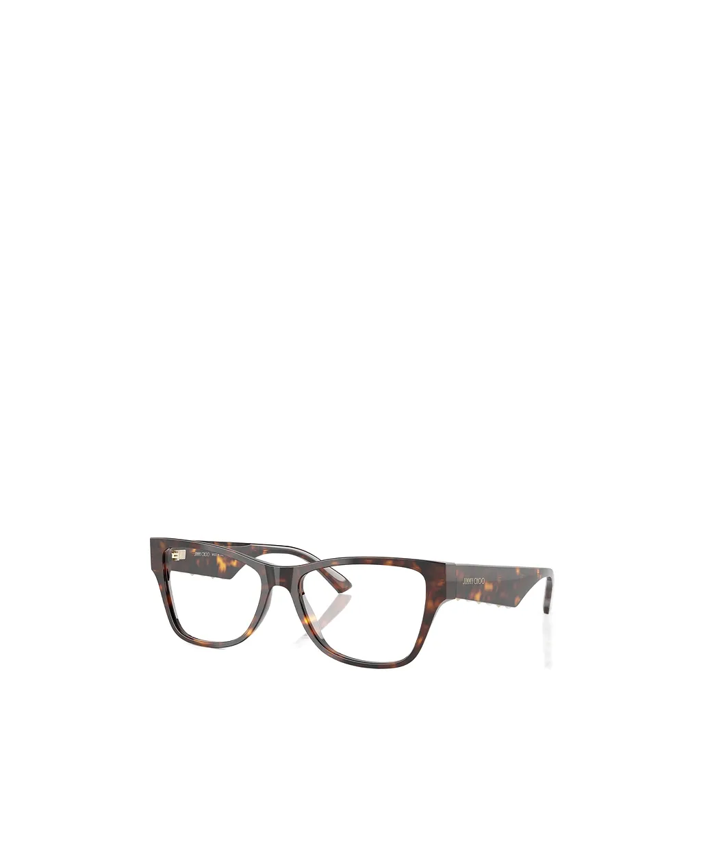 Jimmy Choo Eyewear Rectangular Frame Glasses