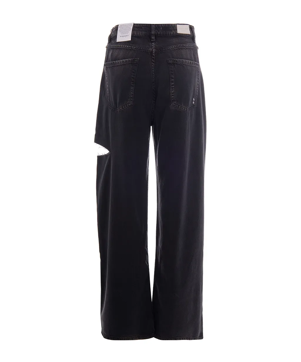 Cut-Out Jeans