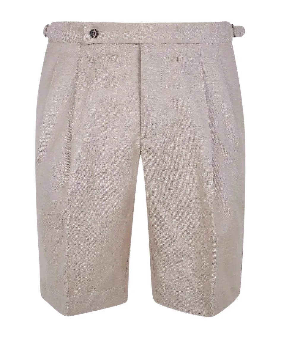 Pleated Shorts