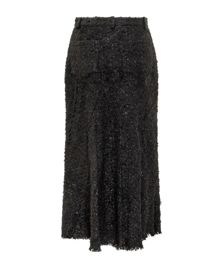 Iro Textured Midi Skirt