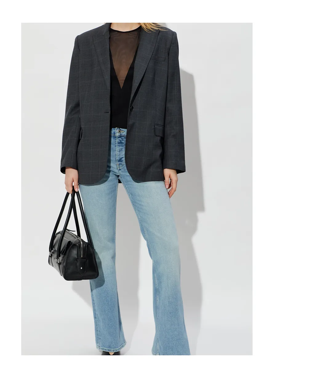 Long-Sleeved Suit Jacket