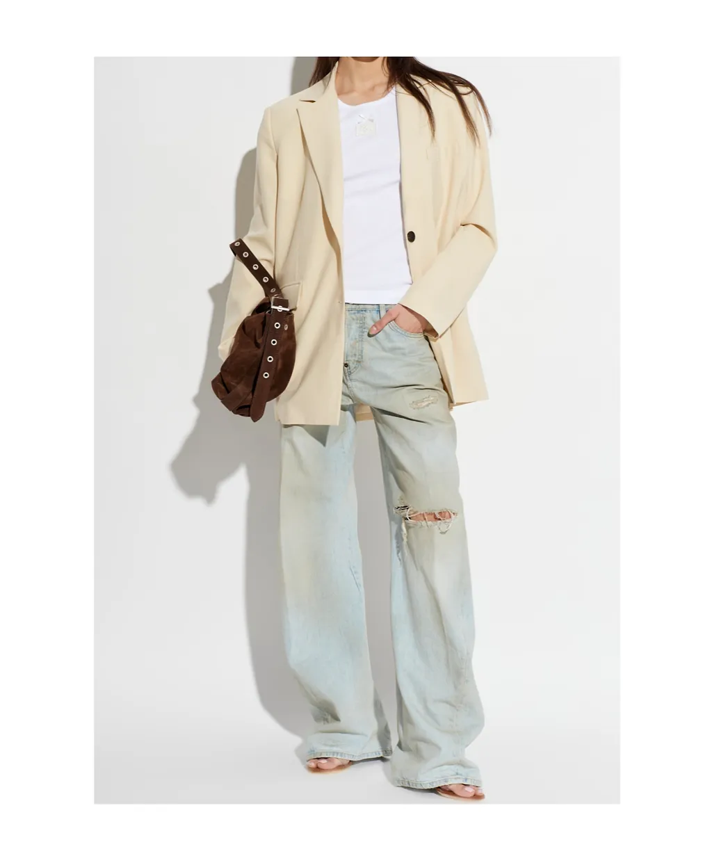 Long-Sleeved Suit Jacket