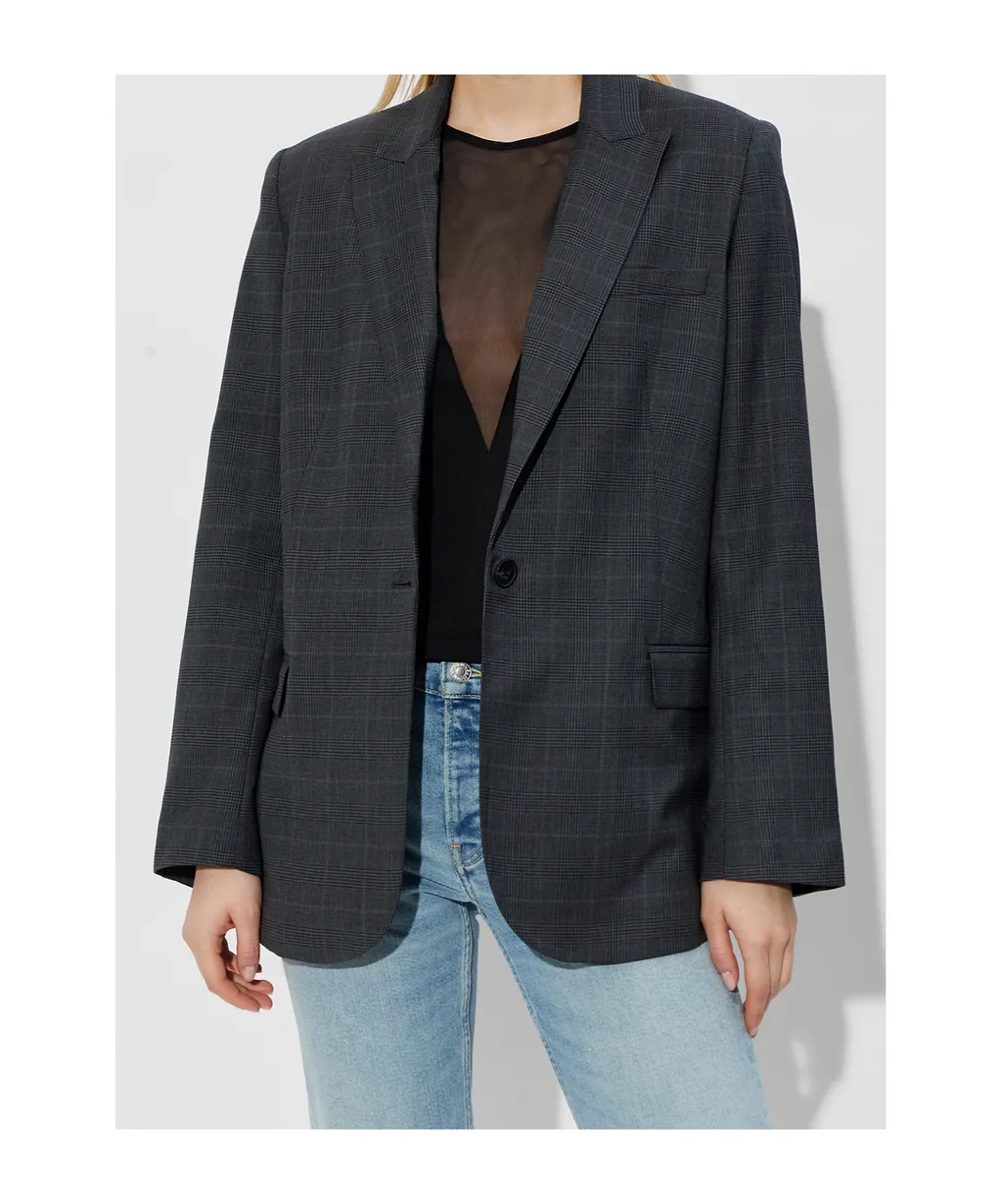 Long-Sleeved Suit Jacket
