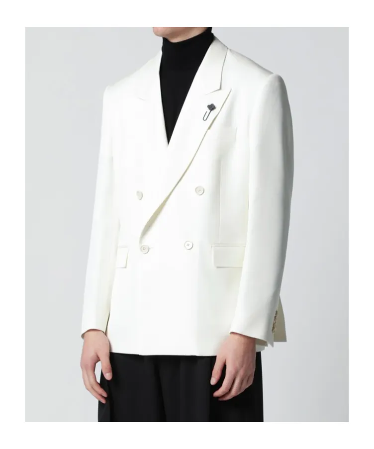 Lardini Double-Breasted Blazer