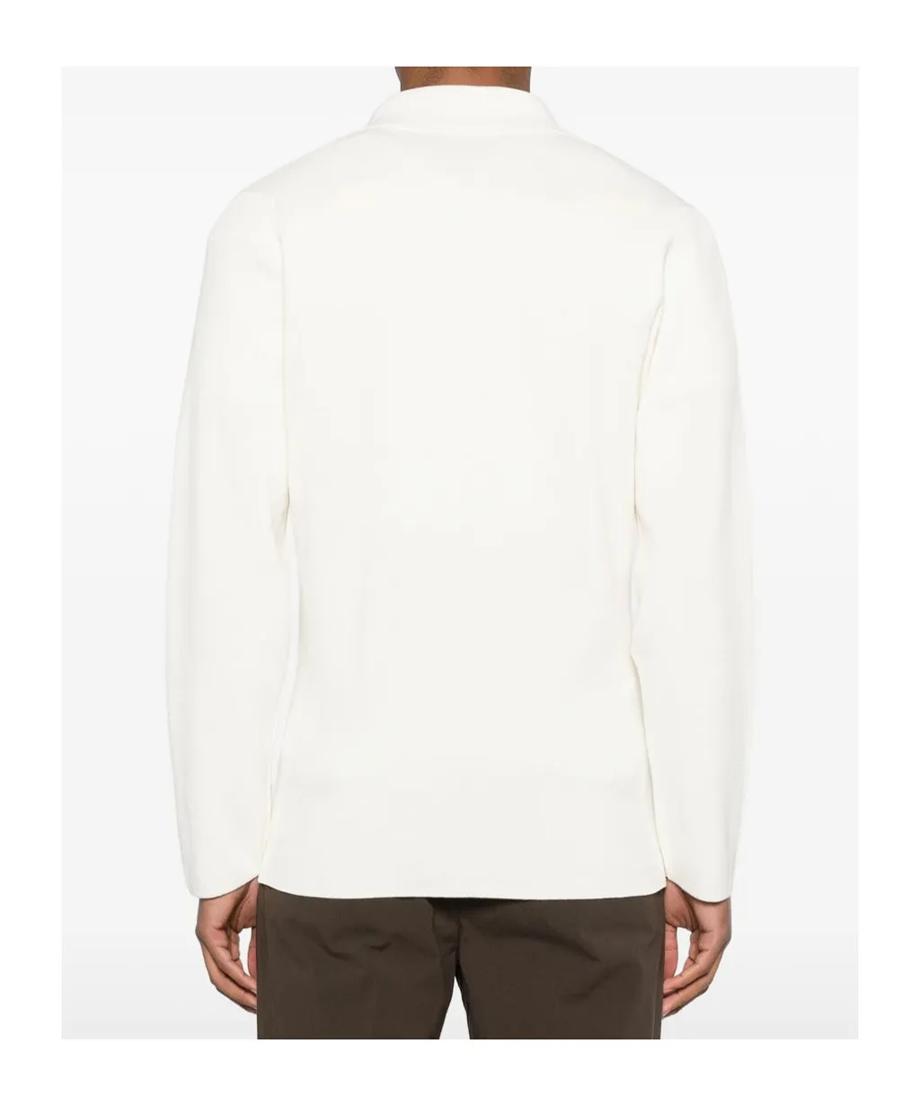 Lardini Double-Breasted Long-Sleeved Jacket