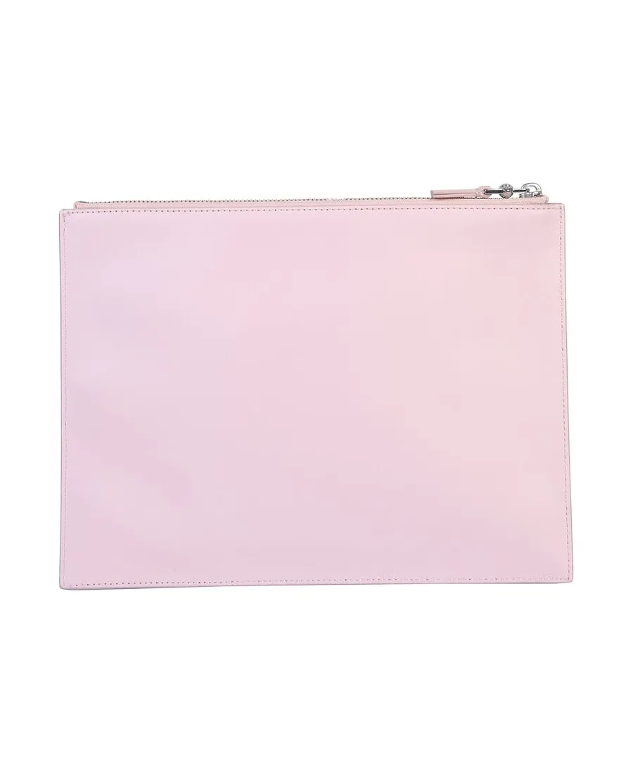 Embossed Eye Logo Clutch