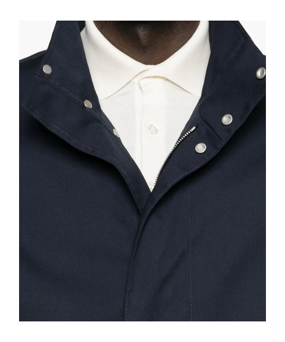 Elasticated-Hem Bomber Jacket