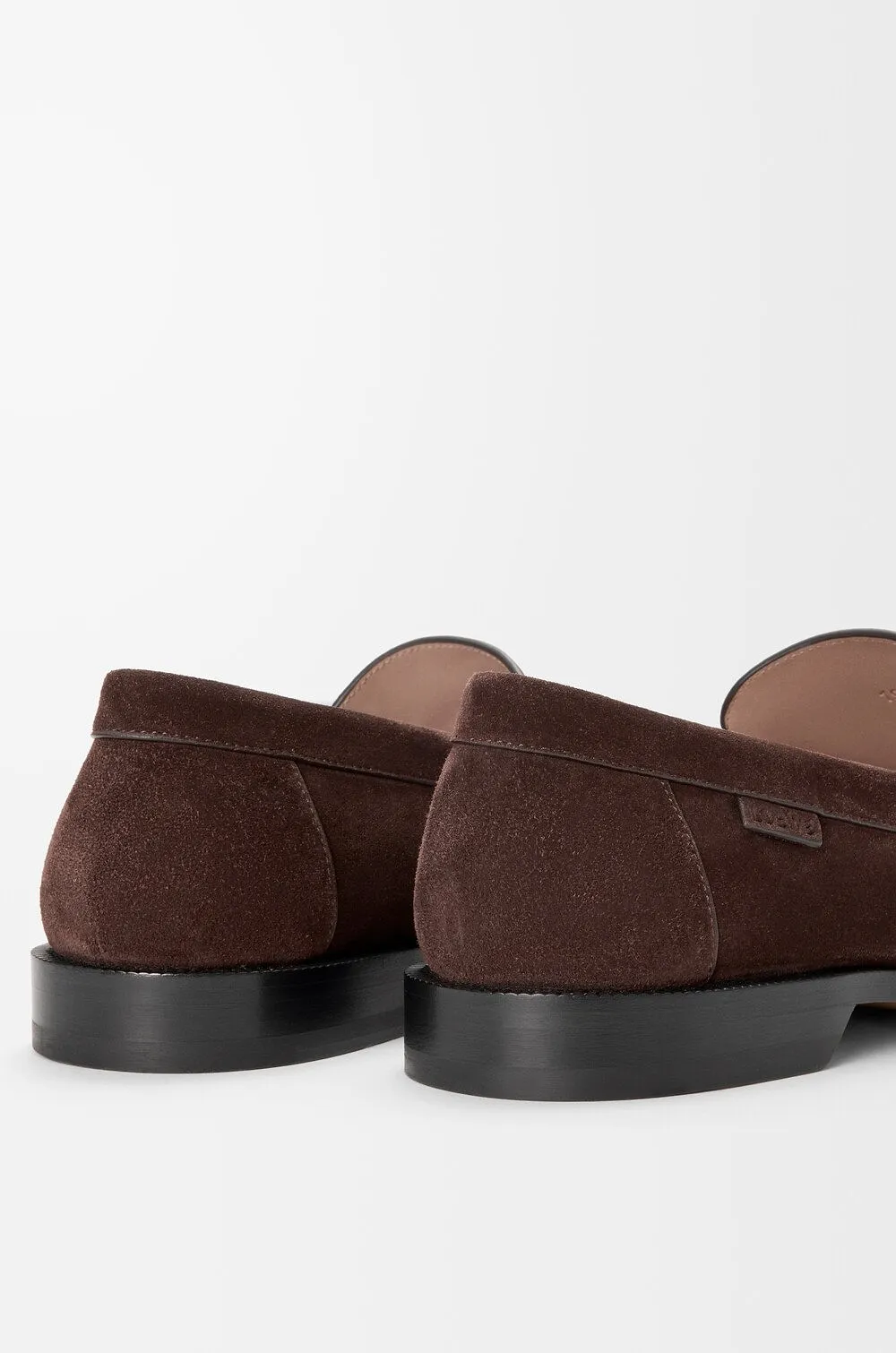 Loewe Campo Asymmetrical Toe Loafers