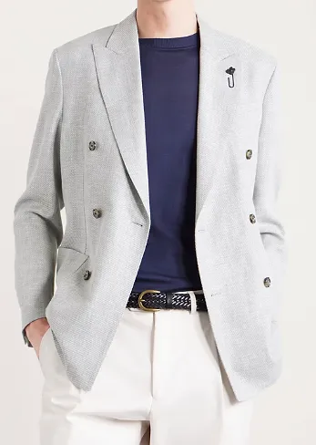 Lardini Double-Breasted Jacket