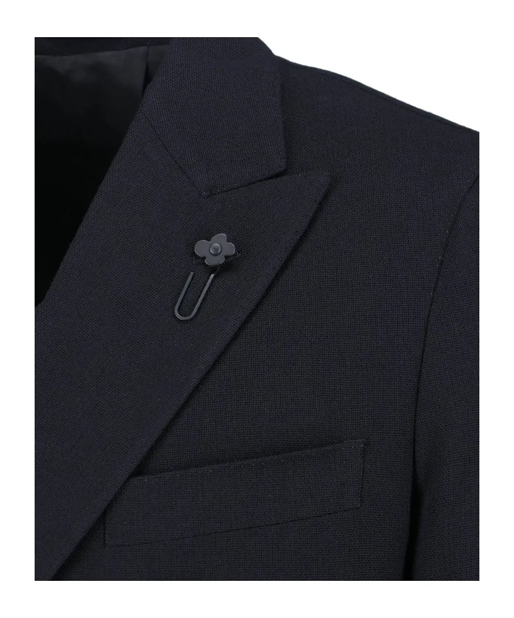 Lardini Double-Breasted Tailored Blazer