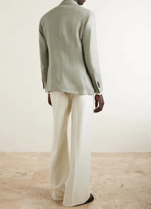 Long-Sleeved Suit Jacket