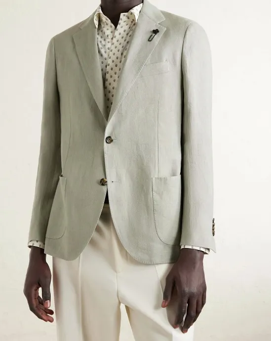 Long-Sleeved Suit Jacket