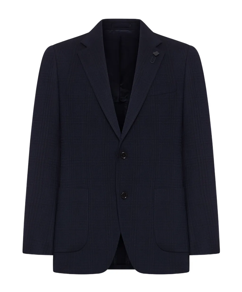 Long-Sleeved Suit Jacket