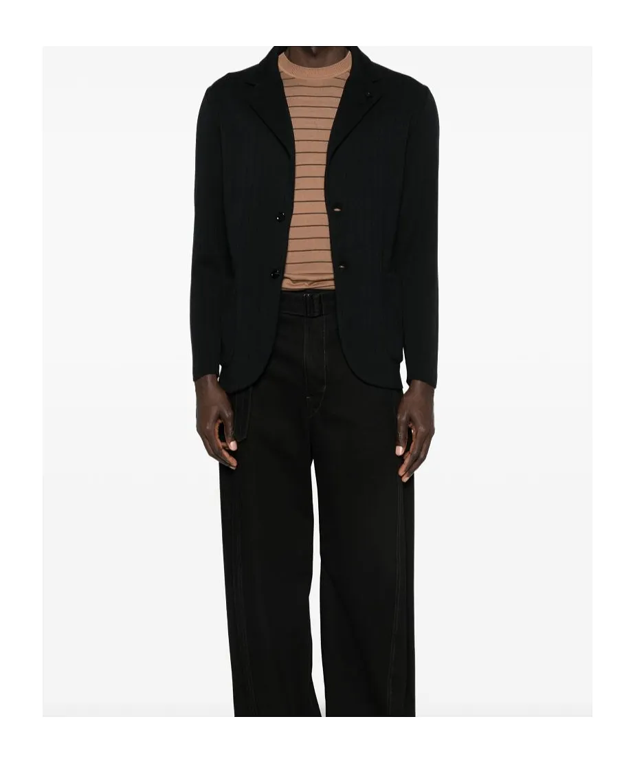 Notched Patch-Pocket Jacket
