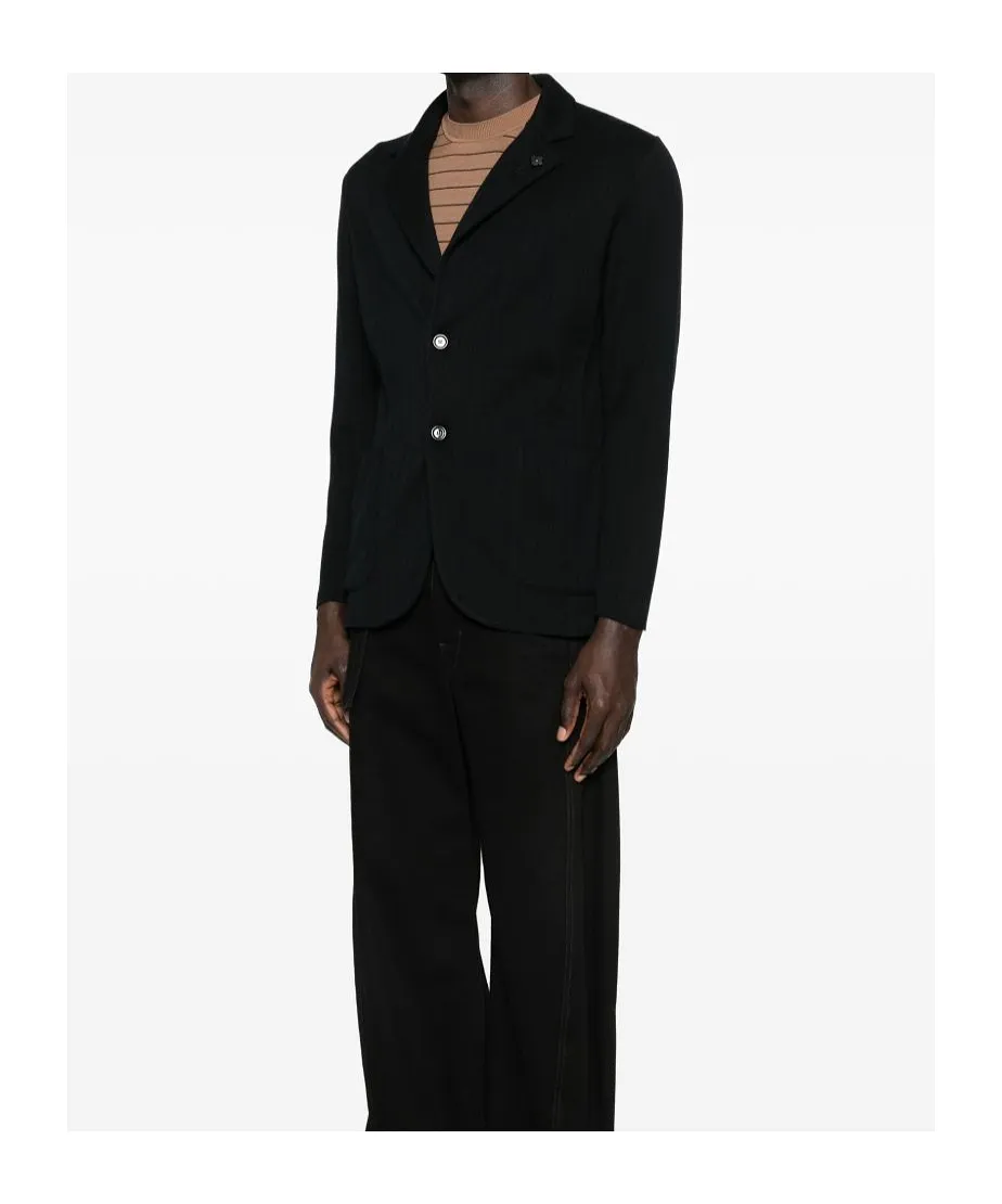 Notched Patch-Pocket Jacket